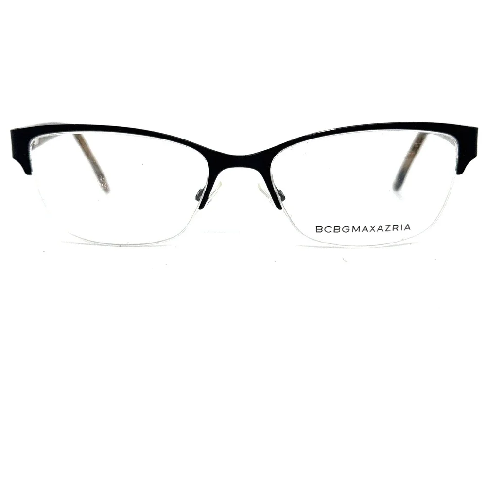 BCBGMAXAZRIA Kana Black Eyeglasses Frame 53-17-135mm B34mm‎ H16797